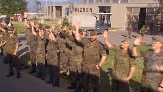 Rückkehr aus dem KFOREinsatz  Bundeswehr [upl. by Jarrad]