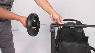 How to Repair the Wheel of Pushchair [upl. by Vas]