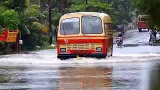 Alappuzha Changanassery Road in Water [upl. by Waller415]