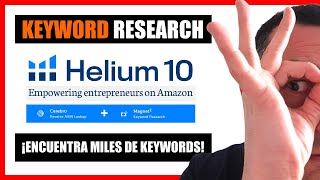 🚀  HELIUM 10 CEREBRO y MAGNET Cómo encontrar miles de nuevas keywords en Amazon  【 DESCUENTAZO】 [upl. by Leissam256]