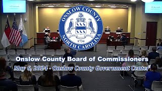 Onslow County Board of Commissioners Meeting [upl. by Moon]