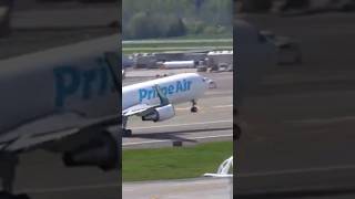 Your package is on the way aviation planespotting pdx b767 takeoff viral short [upl. by Adnawot655]