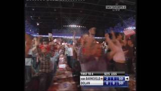 Raymond Van Barneveld 9 Dart Finish 2010 [upl. by Marozik896]