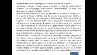 Il ritratto di Catilina prima parte Sallustio e larte del ritratto [upl. by Aihcats]