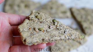 Five Seed Oatcakes Recipe  Palm Oilfree [upl. by Deeraf712]