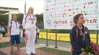 Skeet Women Junior Highlights  2011 ISSF Shotgun World Championship Belgrade SRB [upl. by Ellevehs]