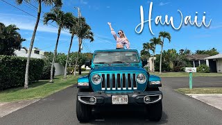 Road trip around Hawaii 🌴 dreamy beaches amp the best things to do Oahu Hawaii travel vlog [upl. by Glenine]