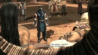 MK9 story mode Chapter 8 SubZero cutscenes [upl. by Yehudit905]