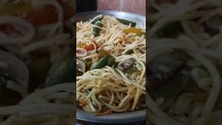 Garlic Noodles 🍜 garlicnoodles noodles maggimasala chinese food foodie [upl. by Arodoeht]