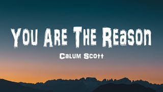 Calum Scott  You Are The Reason Lyrics [upl. by Hube666]