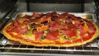 How to Make a Pizza in the Toaster OvenEasy Recipe [upl. by Pillsbury]