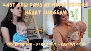 Days Before Denvers Heart Surgery  Toy Rotation New Playroom amp Cute Videos Before His Big Day [upl. by Femi11]