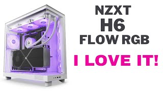 NZXT H6 Flow RGB Review And Build Guide Massively UNDERSOLD [upl. by Matejka]