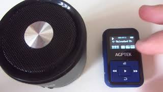 Review AGPTEK A12b Mp3Player [upl. by Bicknell]