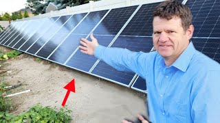 DIY Solar Power System with Home Battery Backup  Full Install [upl. by Immij]