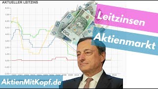 Wie Leitzinsen die Aktienmärkte beeinflussen Aufgaben amp Probleme von Zentralbanken [upl. by Bella705]