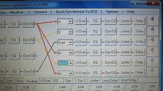 CURSO PROCESADORES DE SISTEMAS  DCX2496 ULTRADRIVE PRO  3 ROUTING encaminamientos y FILTROS [upl. by Nollat236]