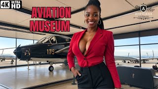 Kenyan Girl at Aviation Museum  4K Africana AI Lookbook [upl. by Arikal]