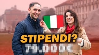 Quanto GUADAGNANO gli ITALIANI Lo chiediamo a Milano  Stipendi di 50000 €  Stipendio Italiano [upl. by Sutherland]