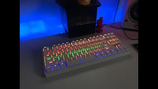 TECLADO KROSS GAMING REVIEW [upl. by Abbottson805]