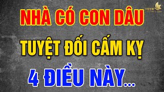 Nhà Có Con Dâu Tuyệt Đối CẤM KỴ 4 Điều Này  Vạn Điều Ý Nghĩa [upl. by Shelton766]