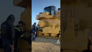 Shipping a CAT D11 Dozer… heavyequipment caterpillarequipment dozer heavyhaul work catd11t [upl. by Meier756]