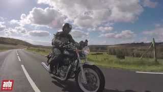 Royal Enfield Continental GT 535  Vintage pour de vrai ESSAI VIDEO [upl. by Akeber]