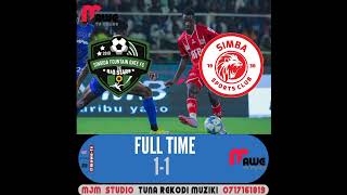 Full Time 10Singida vs Simba Mapinduzi cup  highlights scores  Mawe tv [upl. by Sargent]