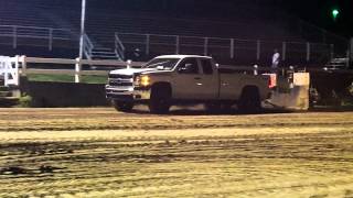 First Sled Pull2008 Duramax LMM [upl. by Ynamrej]