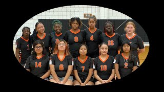 ISD High School Volleyball vs Beardstown Christian [upl. by Onnem]