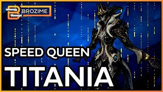 Speedrun Queen Titania  Builds  Warframe [upl. by Fradin]