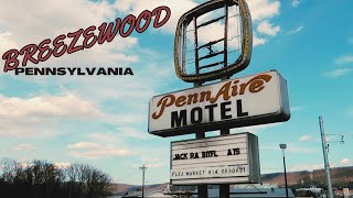 Exploring Breezewood PA  Abandoned Tourist Trap Town [upl. by Otrebile]