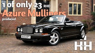 2002 Bentley Azure Mulliner  One of only 23 righthand drive Azure Mulliners built [upl. by Ekyt]