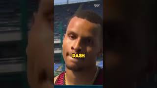 Andre De Grasse the best sprinter 200 meters in Olympic Paris 2024 [upl. by Jeniece]