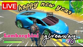 Big New Year 2024 Live Event Lamborghini and any skin giveaways [upl. by Gibeon129]