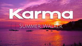 Summer Walker  Karma Lyrics [upl. by Cherye167]