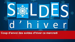 Coup d’envoi des soldes d’hiver 2024 ce mercredi [upl. by Niwrek]