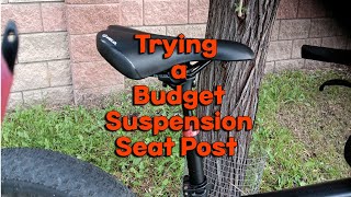 First Time Trying a Budget Suspension Seat Post [upl. by Patrica]