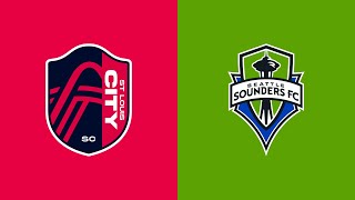 HIGHLIGHTS St Louis CITY SC vs Seattle Sounders FC  October 21 2023 [upl. by Wolcott]