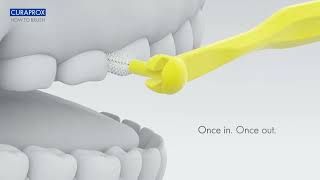 CURAPROX I IDB I HOW TO USE CPS PRIME INTERDENTAL BRUSH I EN [upl. by Coridon]