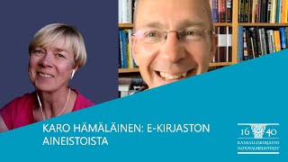 Karo Hämäläinen Ekirjaston aineistoista  Kansalliskirjasto [upl. by Donalt615]