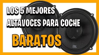 Los MEJORES ALTAVOCES PARA COCHE EN 2024 ✅ Mejor altavoz coaxial calidad precio y BARATO [upl. by Venice]