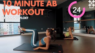 10 MINUTE AB WORKOUT FT SAMI CLARKE amp SANNE VLOET [upl. by Liagaba597]