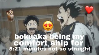 bokuaka being my comfort ship for 445 minutes not so straight [upl. by Pippa603]