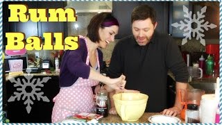 Holiday Treat Rum Balls Recipe [upl. by Uhthna]