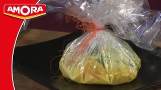 Recette de Papillottes de Cabillaud à la Moutarde  Amora [upl. by Merton]