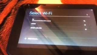 Tesco Hudl Tablet  Unboxing and Setup [upl. by Azal]