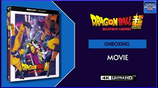 Unboxing Dragon Ball Super Super Hero 4K Ultra HD  BluRay UK [upl. by Joey]