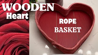 Wooden Rope Basket Clothesline and Mesh [upl. by Florette826]