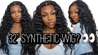 Sensationnel Butta Lace Loose Curly 32quot Install Review FT Ebonyline [upl. by Hserus764]